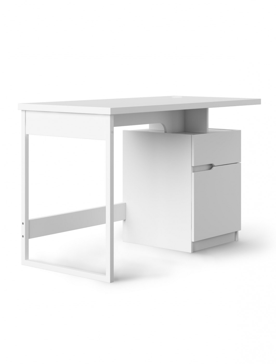 Alphason Bridport White Home Office Desk (AW3130)