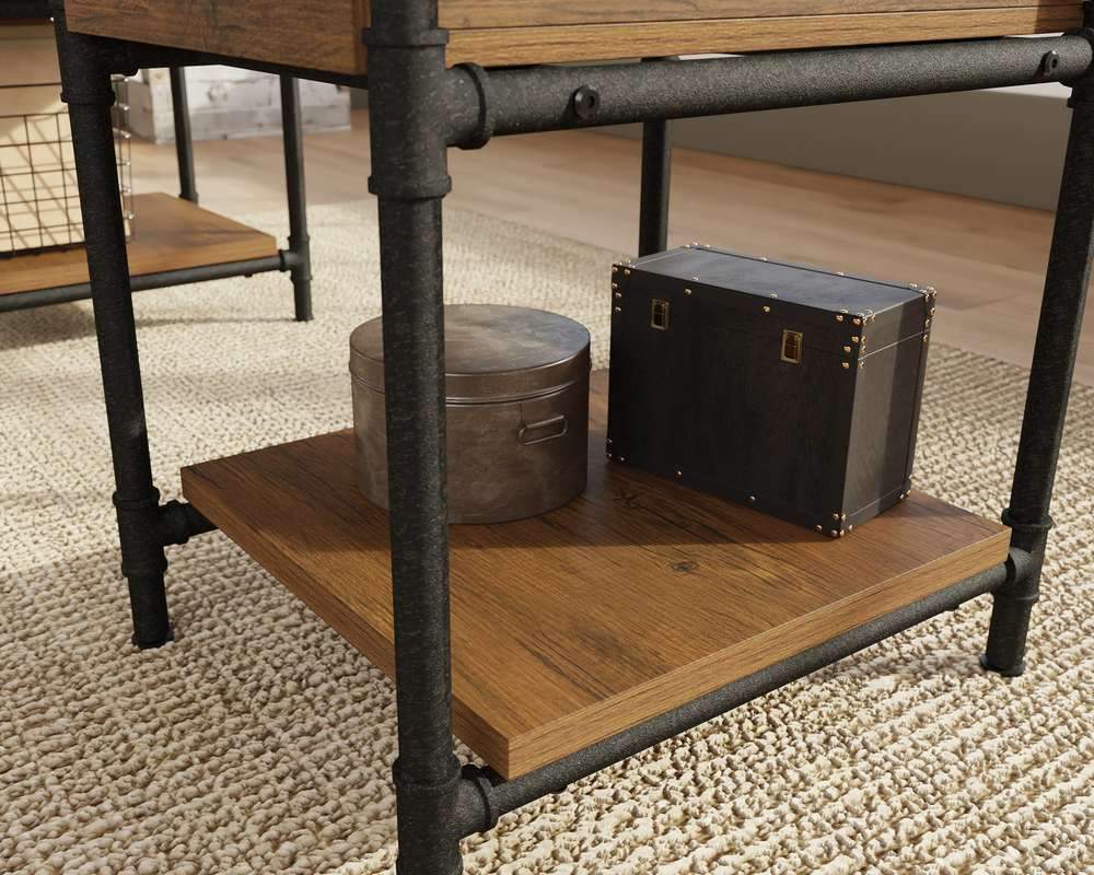 Teknik Iron Foundry Double Pedestal Office Desk (5427134)