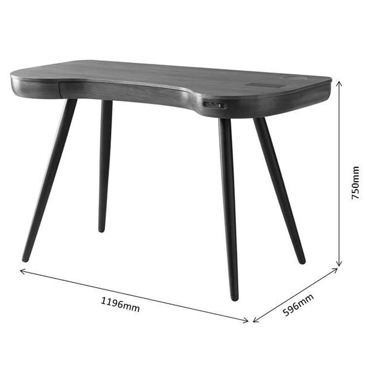 Jual San Francisco Smart Desk With Speakers And Wireless Charging in Walnut (PC711WAL)