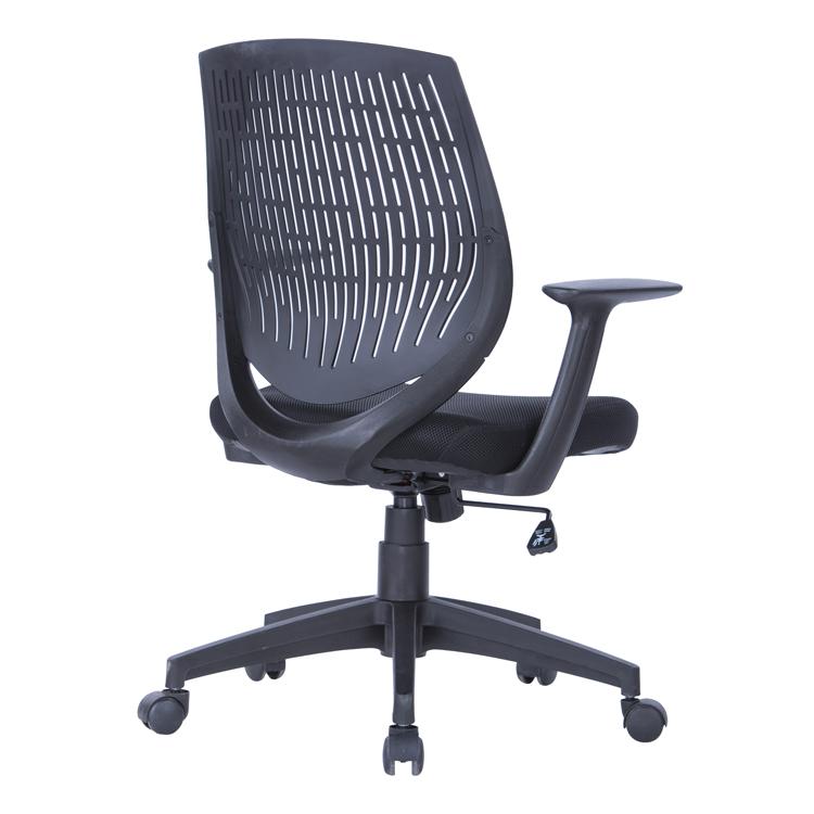 Alphason Malibu Black Task Operator Chair With Arms (AOC5460BLK)