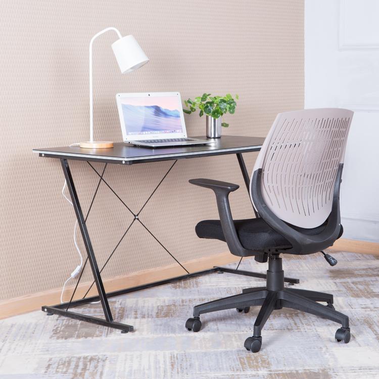 Alphason Malibu Grey Task Operator Chair With Arms (AOC5460GRY)