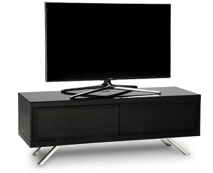 MDA Designs Tucana Hybrid Gloss Black TV Stand