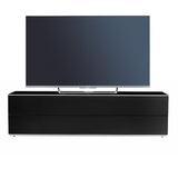 Optimum Project 1600GG Gloss Black Enclosed TV Cabinet