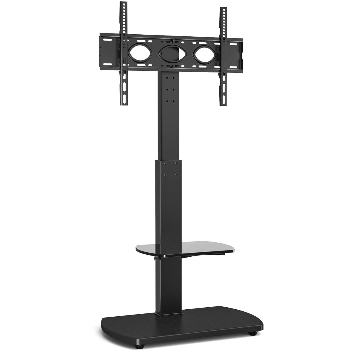 TTAP FS1-BLK TV Stand with Height Adjustable Swivel Bracket for up to 55" TVs