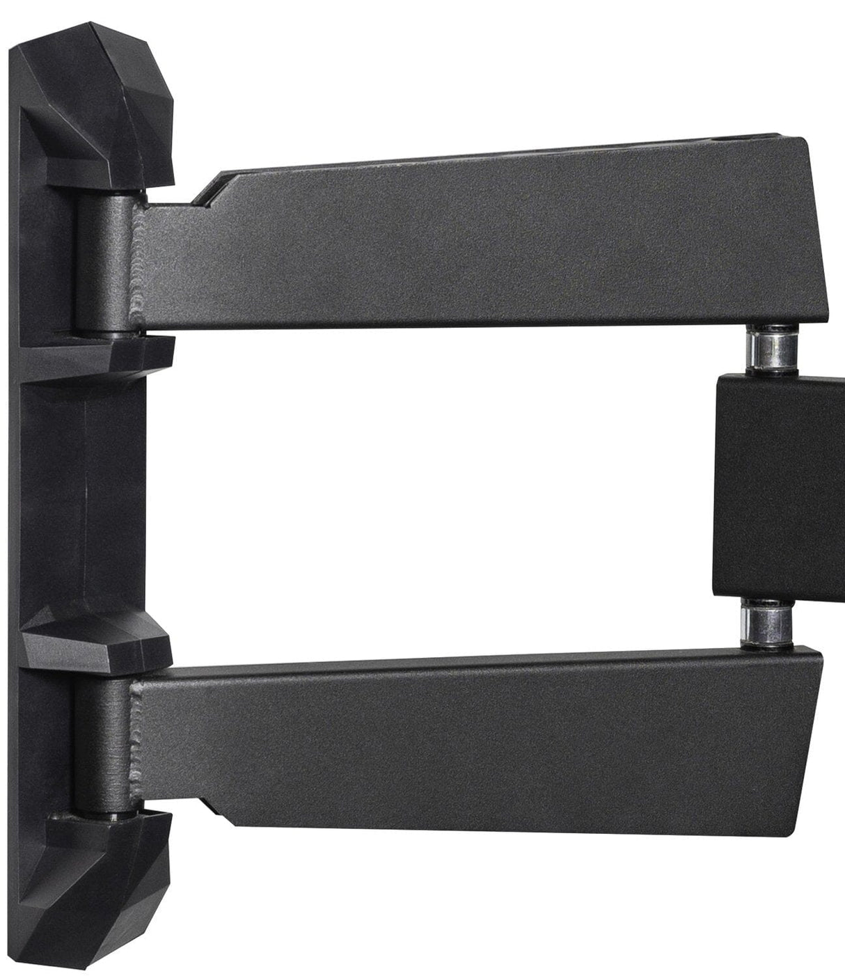 B-Tech BT8226 - Black Ultra Slim Double Arm TV Wall Mount, Tilt and Swivel