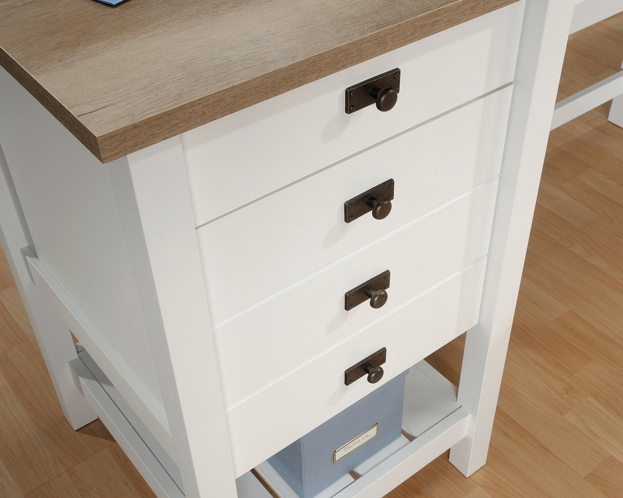 Teknik Shaker Style L-Shaped Corner Office Desk (5428225)
