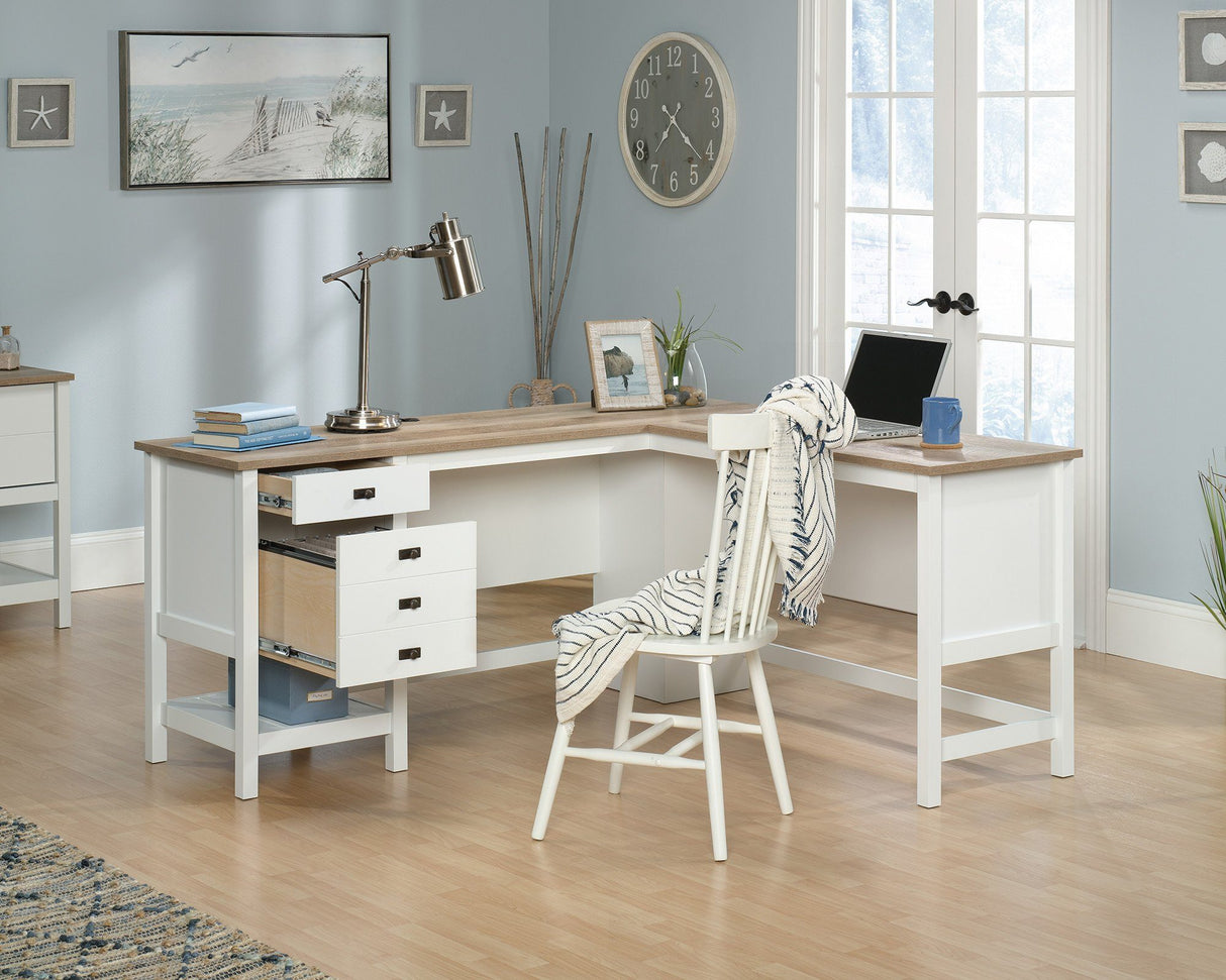 Teknik Shaker Style L-Shaped Corner Office Desk (5428225)