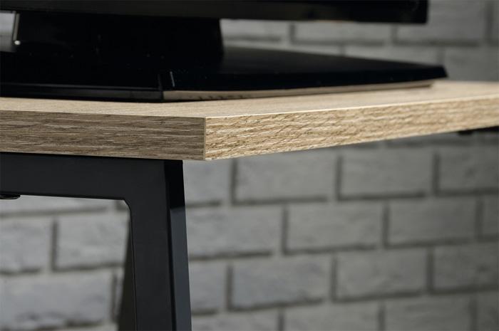 Teknik Industrial Style Trestle Table TV Stand in Charter Oak (5420034)