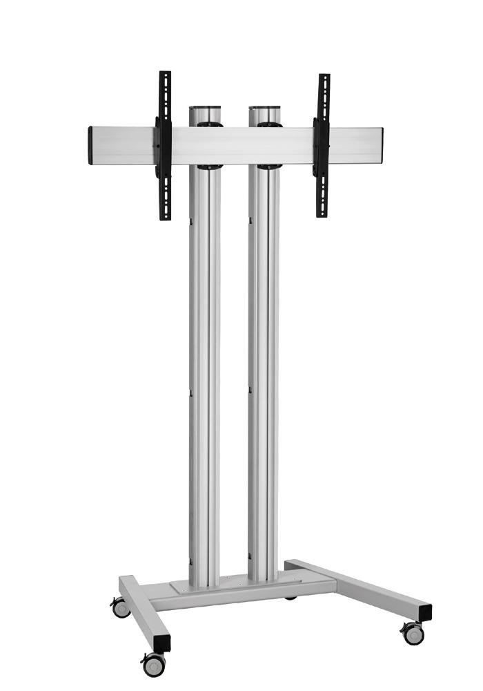 Vogels TD1884 Tall Mobile TV Trolley for Extra Large Screens