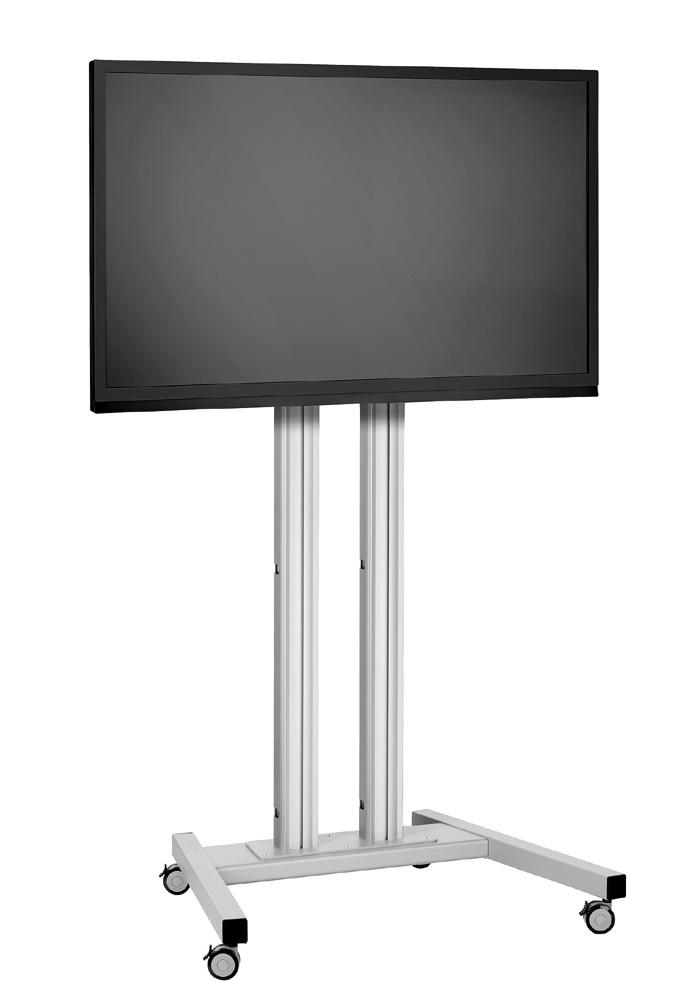 Vogels TD1884 Tall Mobile TV Trolley for Extra Large Screens