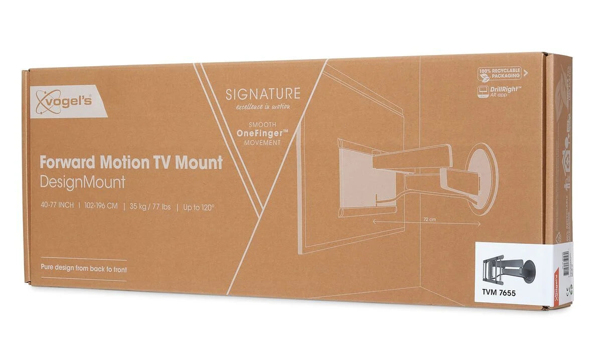 Vogels Signature TVM 7655 Black Full Motion TV Wall Bracket