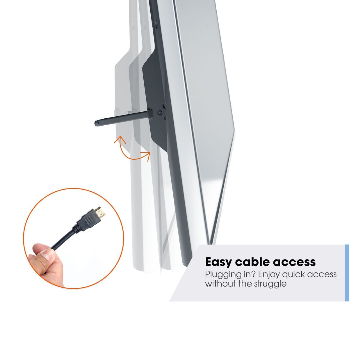 Vogels TVM 3205 TV (19-50") Fixed Black TV Wall Bracket
