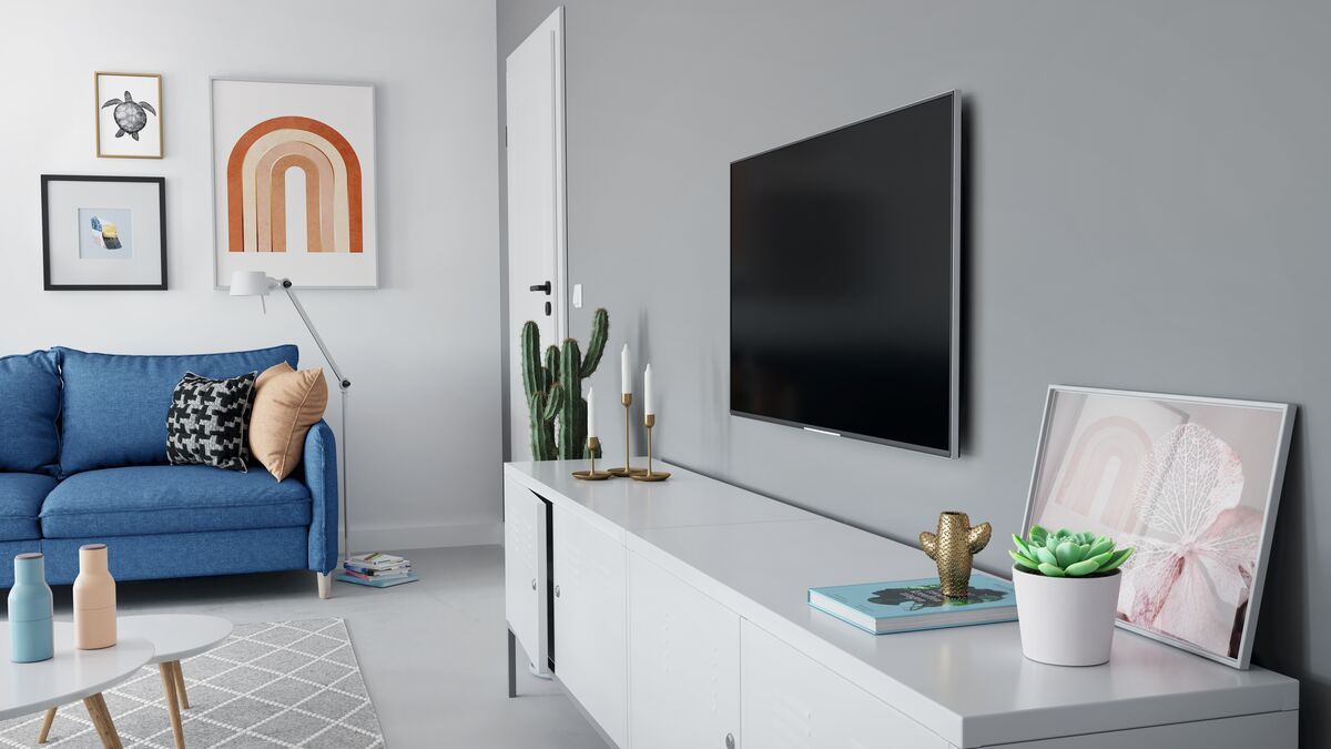 Vogels TVM 1605 TV (40-100") Flat Black TV Wall Bracket