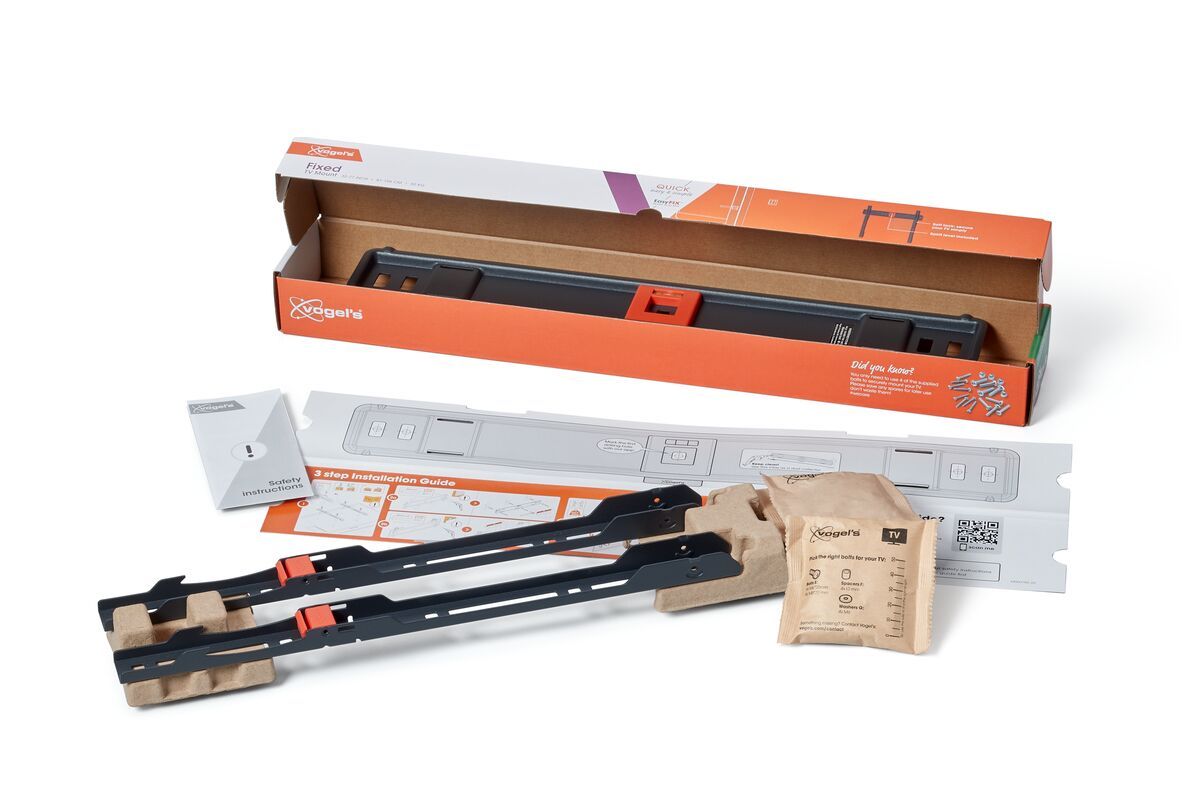 Vogels TVM 1405 TV (32-77") Flat Black TV Wall Bracket