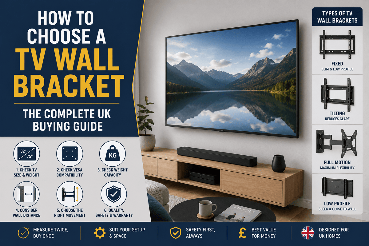 How to Choose a TV Wall Bracket: The Complete UK Buying Guide