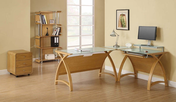 Jual Helsinki Oak Office Furniture Collection