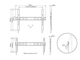 Multibrackets M VESA X-Large Fixed TV Wall Bracket