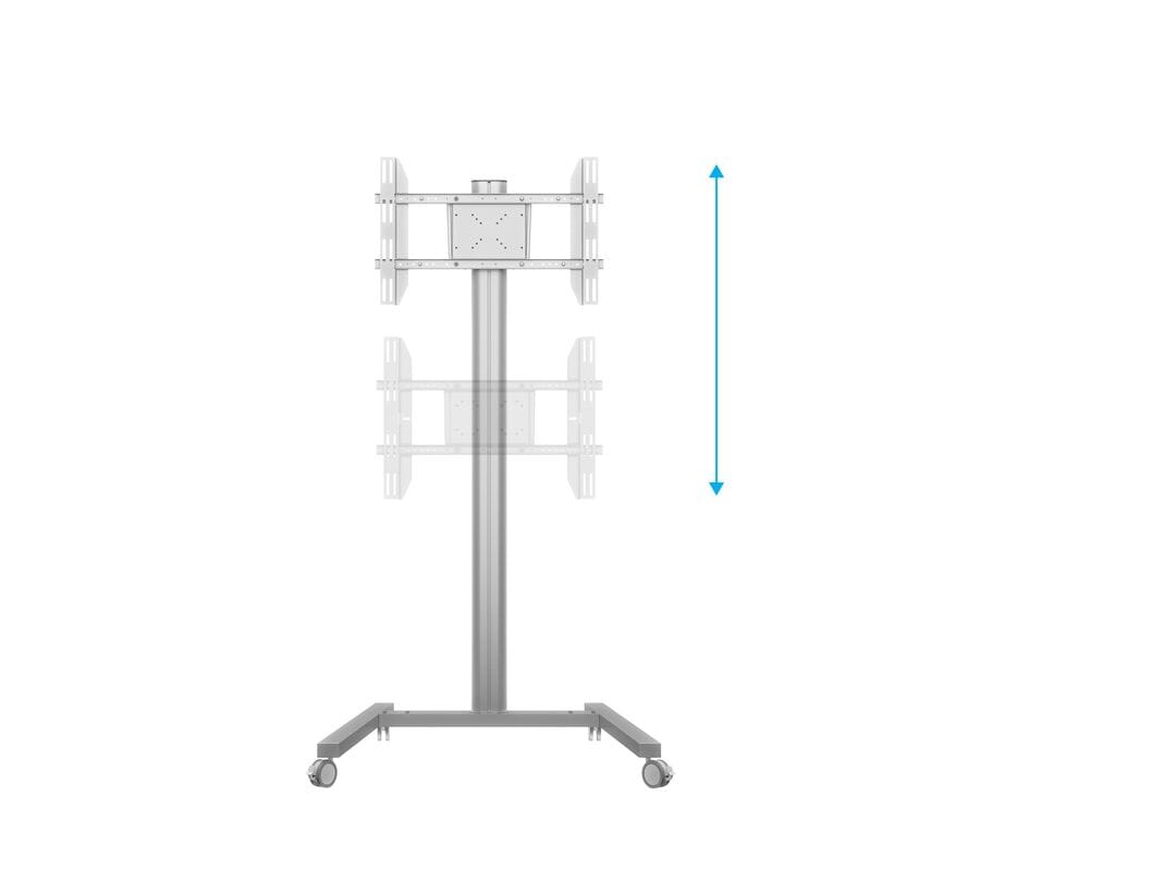 Multibrackets M Display Trolley 180 in Silver
