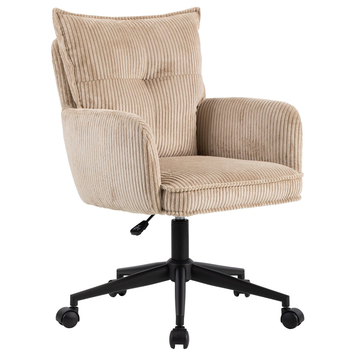 Harbour Office Chair Cream Corduroy