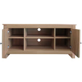 LOFT24 Emerald 2 Door TV Stand in Oak