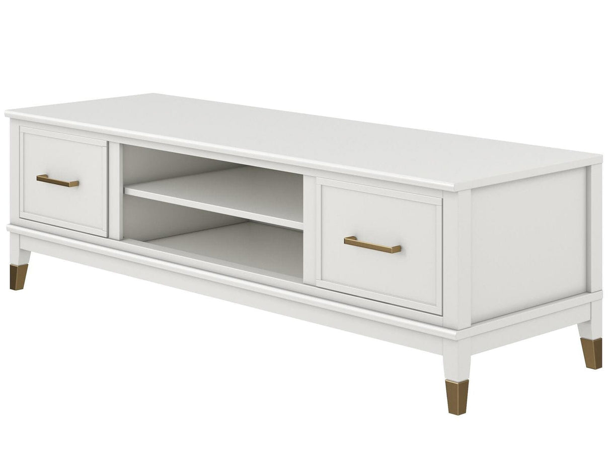 CosmoLiving Westerleigh TV Stand for TVs up to 65" White