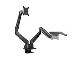 Multibrackets M VESA Gas Lift Arm Dual Arm w. Laptop Holder Black