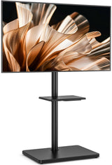 TTAP FS-BLK TV Stand with Bracket for up to 60" TVs - Black