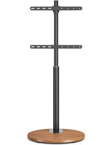 TTAP FSC-OAK TV Stand with Bracket for up to 65" TVs - Oak & Black