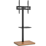 TTAP FS-OAK TV Stand with Bracket for up to 60" TVs - Oak
