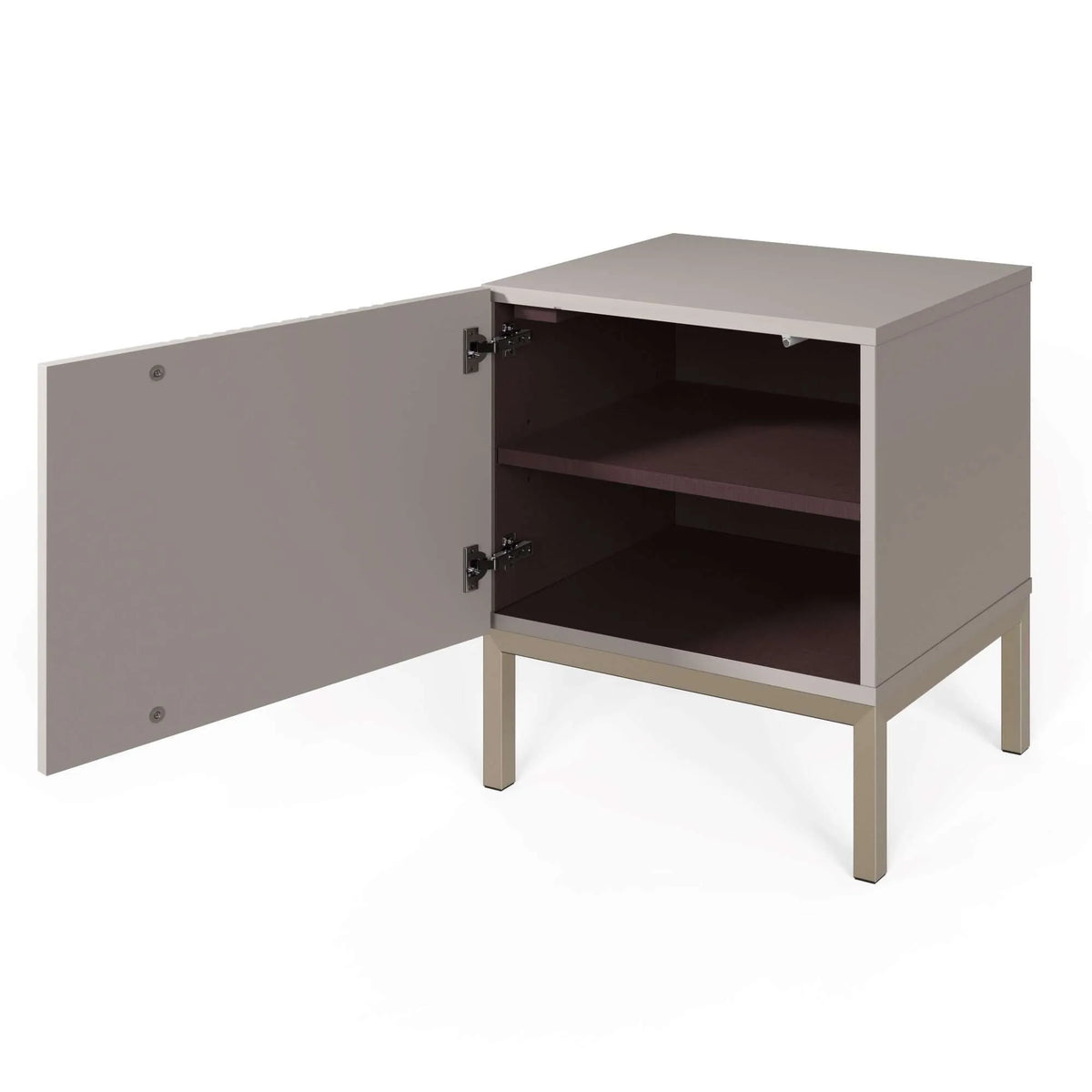 Frank Olsen Iona Grey Lamp Table with Mood Lighting