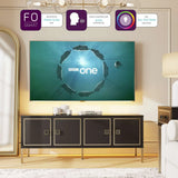 Frank Olsen Mia Large Black TV Stand