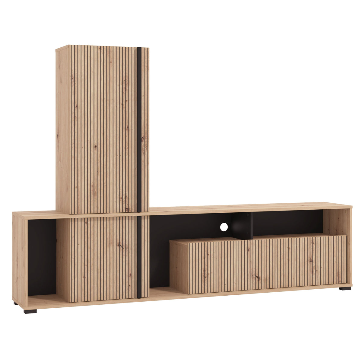 CHANIA Entertainment center in Artisan Oak