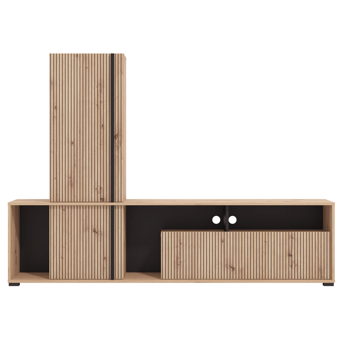 CHANIA Entertainment center in Artisan Oak