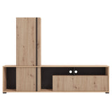 CHANIA Entertainment center in Artisan Oak