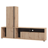 CHANIA Entertainment center in Artisan Oak