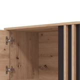 LAVAL TV shelf 131 in Artisan Oak and Black