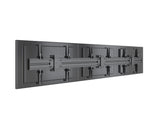 Multibrackets M Wallmount Pro MB4016 Fixed Black Triple Screen Wall Bracket