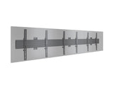 Multibrackets M Wallmount Pro MB4016 Fixed Black Triple Screen Wall Bracket