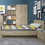 Furniture To Go 4 You Tall Wide Bookcase in Sonoma Oak