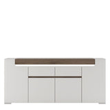 Furniture To Go Toronto 4 Door 2 Drawer Sideboard with LED Lighting (4202544)