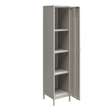 Dorel Home Bradford Single Metal Storage Cabinet