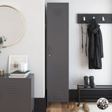 Dorel Home Bradford Single Metal Storage Cabinet