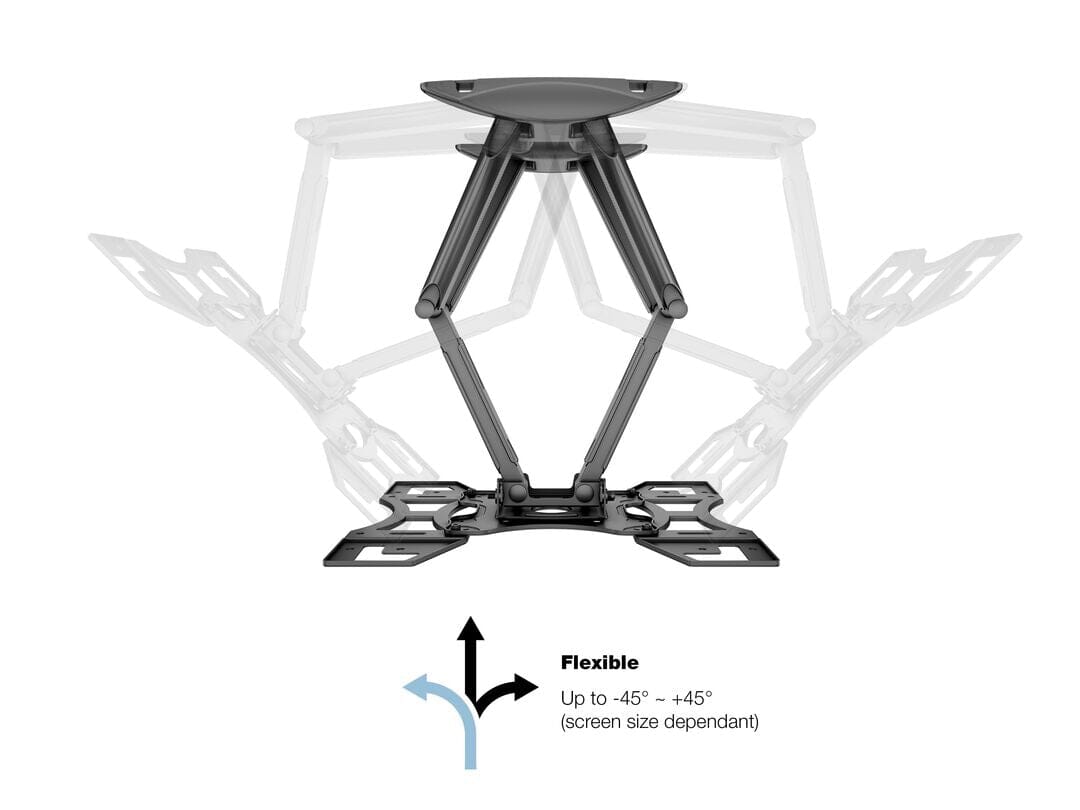Multibrackets M VESA Flexarm Full Motion Dual 400x400