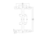 Multibrackets M VESA Flexarm Full Motion Dual 400x400