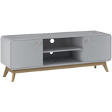 LOFT24 Cassie 2 Door TV Stand - Grey