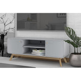 LOFT24 Cassie 2 Door TV Stand - Grey