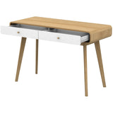 LOFT24 Cassie Desk - Oak & White