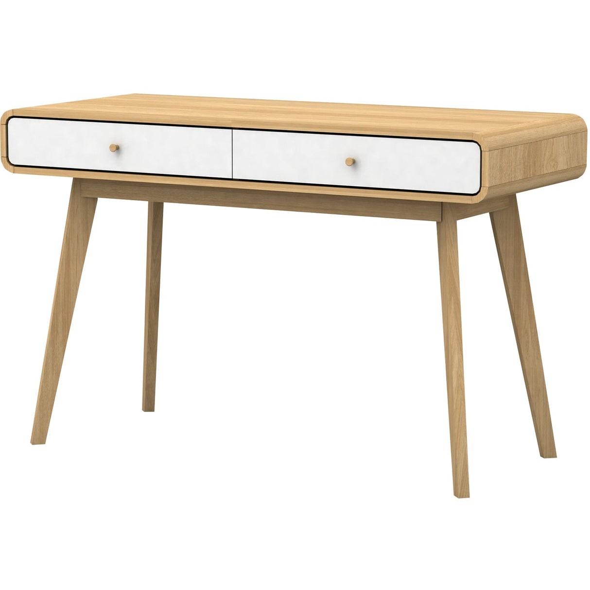 LOFT24 Cassie Desk - Oak & White