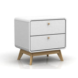 LOFT24 Cassie Nightstand - White