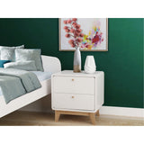 LOFT24 Cassie Nightstand - White